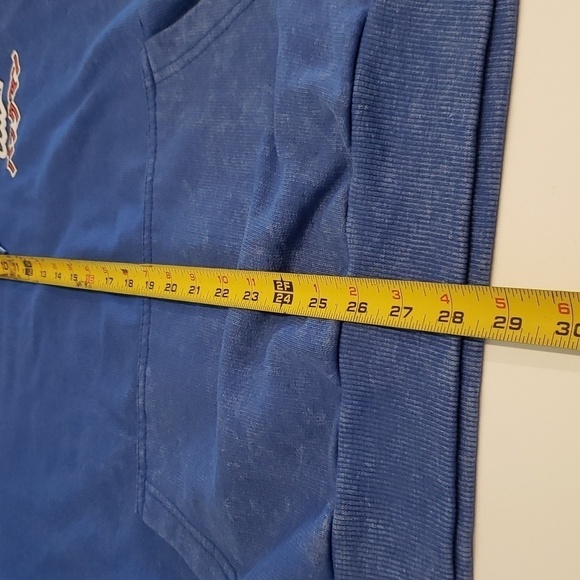 Pac-man Hoodie Blue pac-man 1980 Washout Blue Men's Large - Picture 14 of 14